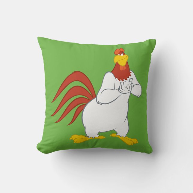 Coussin Foghorn Leghorn | Mauvais regard (Recto)