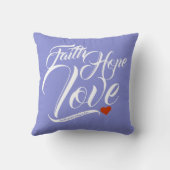 Coussin Foi Espoir et amour (Verso)