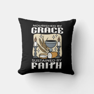 Coussin Foi spirituelle et grâce – Chrétien édifiant