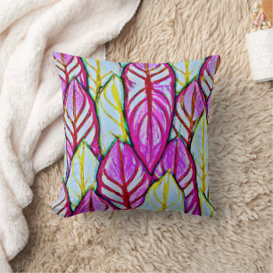 Coussin Foliage coloré ravir Motif