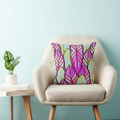 Coussin Foliage coloré ravir Motif (Chaise)