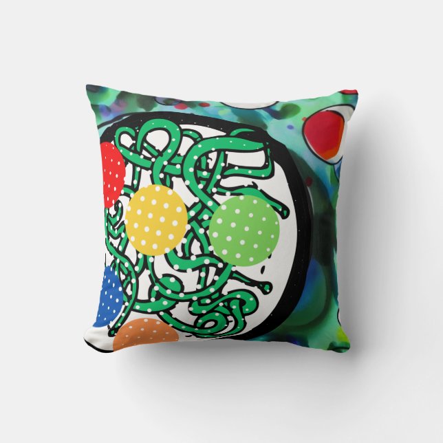 Coussin Folie du bouc de viande (Recto)