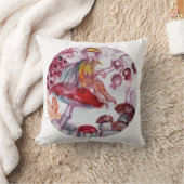 Coussin FOLLET MAGIQUE DE CHAMPIGNONS Imaginaire Floral Ro (Couverture)