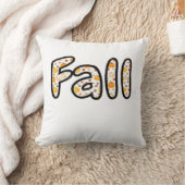 Coussin Fond d'automne avec citrouille Imprimé de saison a (Couverture)