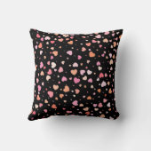 Coussin Fond de motif pour la Saint-Valentin 2024 avec des (Verso)