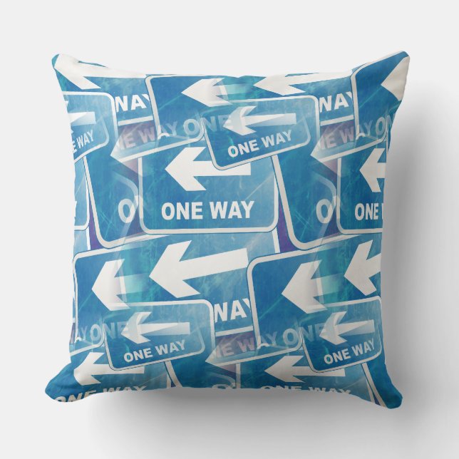 Coussin Fond de panneau unidirectionnel Grunge (Recto)