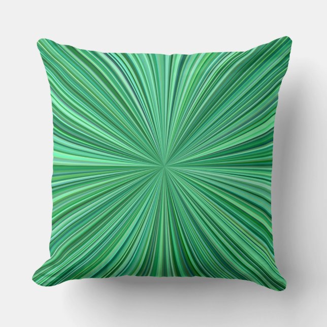 Coussin Fond de rayures Rayons Bleus-23156 (Recto)