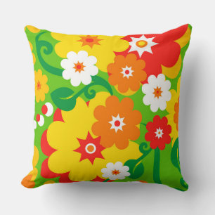 Coussin Fond d'écran Funky Flower Power