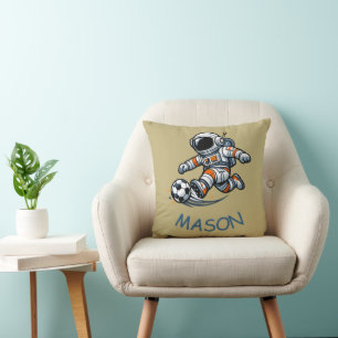 Coussin Football Astronaute