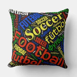 Coussin Football dans le monde entier