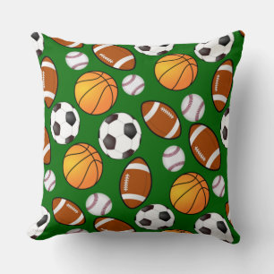 Coussin Football Football baseball baseball thème sportif