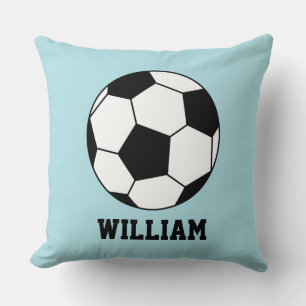 Coussin Football Football Sports Joueur Nom personnalisé
