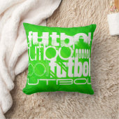 Coussin Football ; Grandes vertes néon (Couverture)
