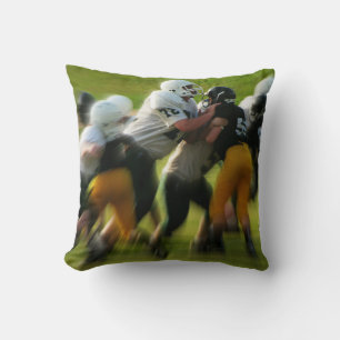 Coussin Football - Jeu d'oreiller 16" x 16" HAMbyWhiteGlov