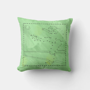 Coussin Football Kicker Connectez Les Points