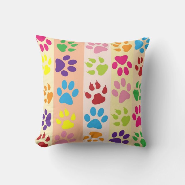 Coussin FootPrint animal (Recto)