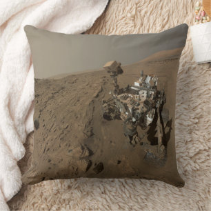 Coussin Forage Mars Curiosity Red Martian Paysage