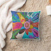 Coussin Force de la vie du SOLEIL sur terre (Couverture)