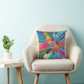 Coussin Force de la vie du SOLEIL sur terre (Chaise)