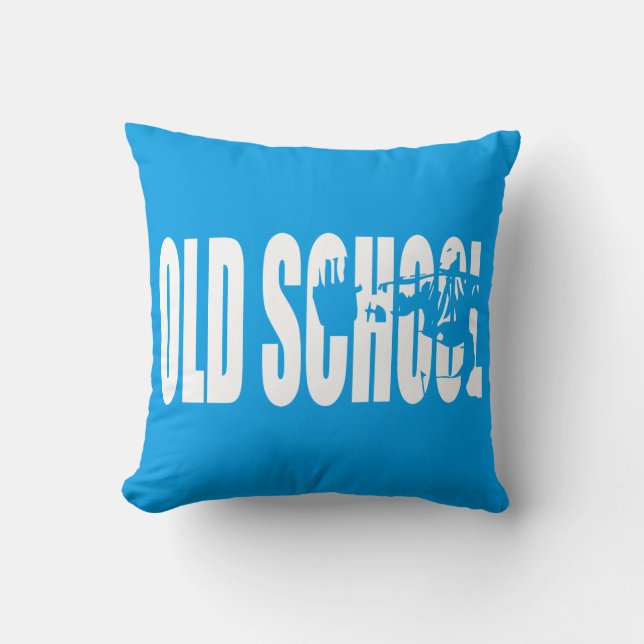 Coussin Force de l'ancienne école (Motivation de la constr (Recto)