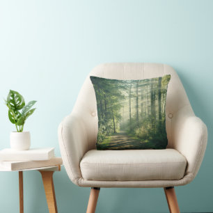Coussin Forêt Chemin forestier Hambourg Allemagne