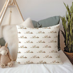 Coussin Forêt d'animaux des bois<br><div class="desc">Présentez nos animaux de forêt de bois jetez un oreiller - parfait pour une célébration mignonne et fantasque! Doté d'un thème moderne de forêt aquarelle avec d'adorables créatures comme le renard, l'ours brun, le lapin et le cerf, il est parfait pour une douche sans rapport avec le genre. Ce design...</div>