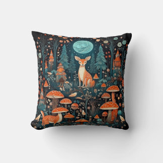 Coussin Forêt de champignons Fairytale