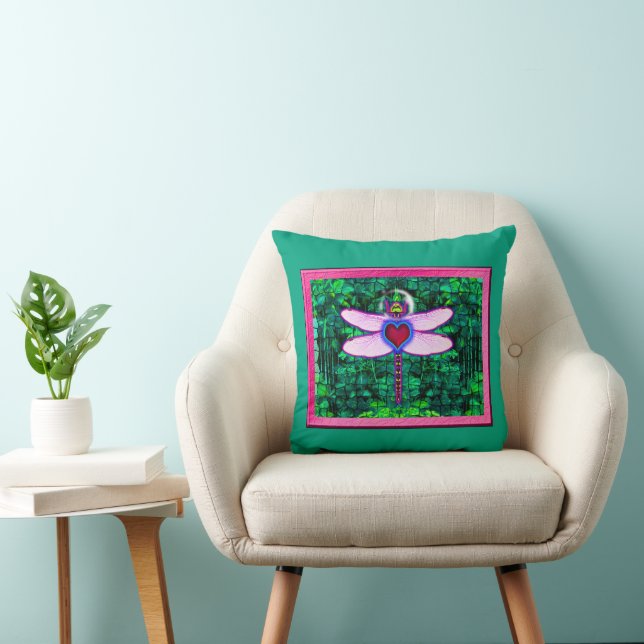Coussin Forêt de Dragonfly (Chaise)