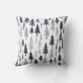 Coussin Forêt de pins scandinaves (Verso)