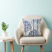 Coussin Forêt d'hiver stratifiée (Chaise)