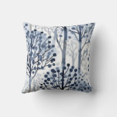 Coussin Forêt d'hiver stratifiée (Verso)