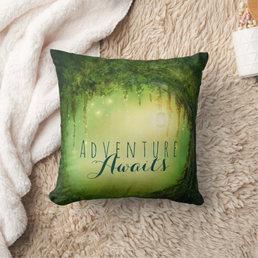 Coussin Forêt Dreamy Enchantée & Lumières Rustique Personn (Couverture)
