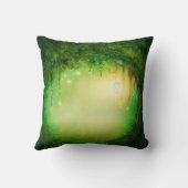 Coussin Forêt Dreamy Enchantée & Lumières Rustique Personn (Verso)