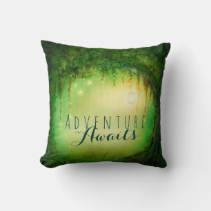 Coussin Forêt Dreamy Enchantée & Lumières Rustique Personn