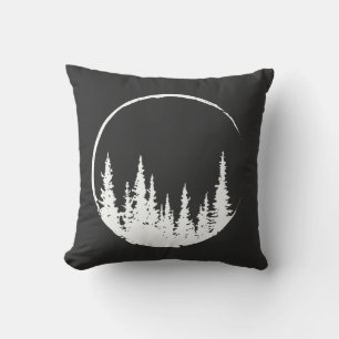 Coussin Forêt Florale Arbre Arbre Aimant Forêt Arbre