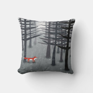 Coussin Forêt Fox