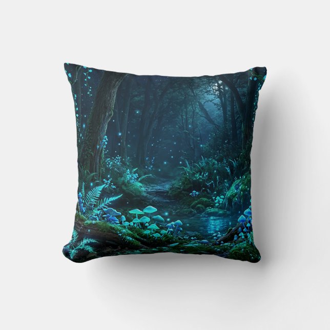 Coussin Forêt Magique (Recto)
