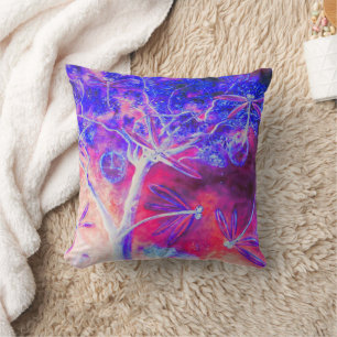 Coussin Forêt Magique de Libellules