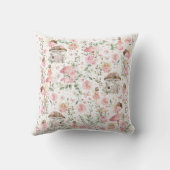 Coussin Forêt magique Fée à thème Floral Jardin Nourriture (Verso)