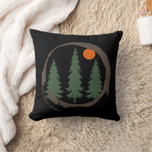 Coussin Forêt minime de pins paysagers