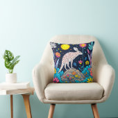 Coussin Forêt nocturne (Chaise)
