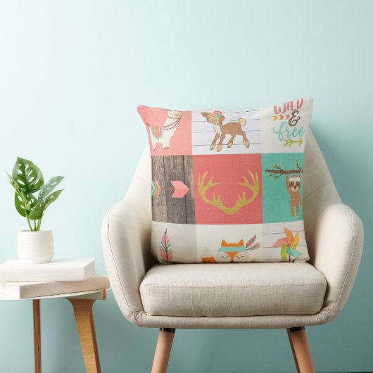 Coussin FORÊT - sauvage et libre (Chaise)