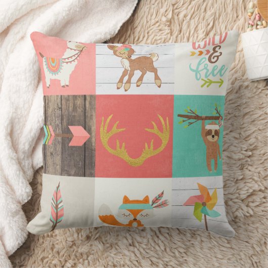 Coussin FORÊT - sauvage et libre (Couverture)