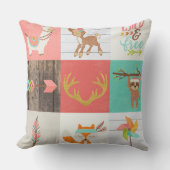 Coussin FORÊT - sauvage et libre (Recto)