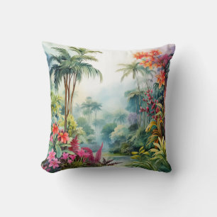 Coussin Forêt tropicale