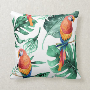 Coussin Forêt tropicale verte de Pluie de la Jungle Perrot