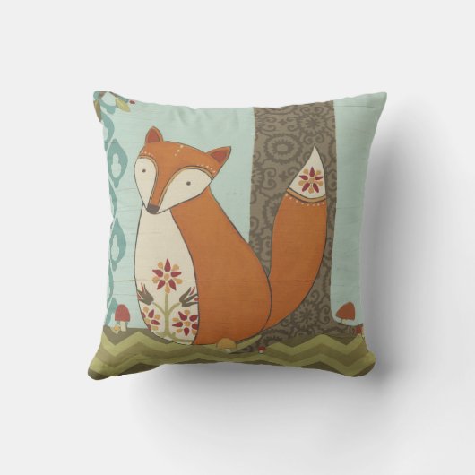 Coussin Forêt Whimsy IV (Verso)