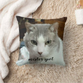 Coussin Forever In Our Hearts 2 Photo Nom Chat Chien Anima (Couverture)