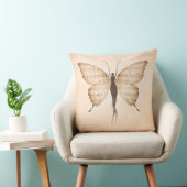 Coussin forme de papillon poétique (Chaise)