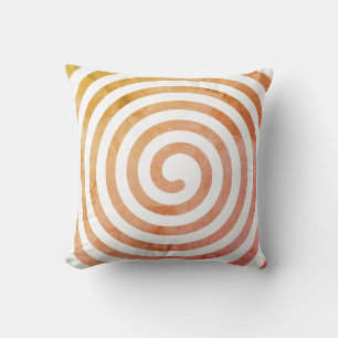 Coussin Forme Spirale Avec Effet Vieillissement